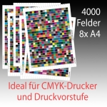 CMYK Profil (RIP-Drucker) mit 4000 Messfeldern