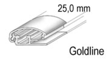 Klapprahmen Goldline