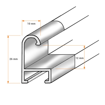 Profil 10 - 35 cm