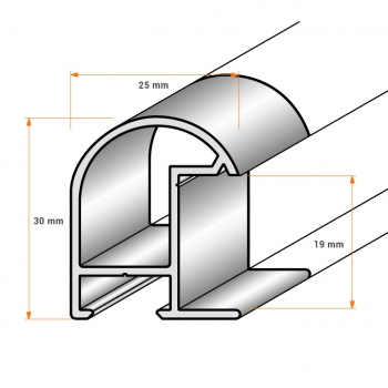 Profil 25 - 118,9 cm (A0)