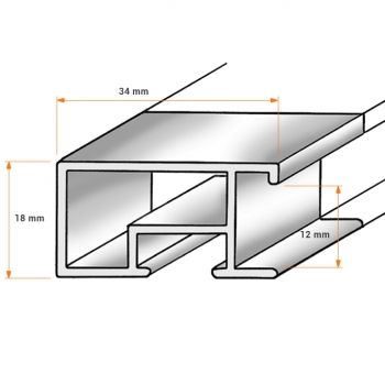 Profil 34 - 21 cm