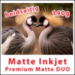 Premium Matte Duo 190, A2, 50 Blatt