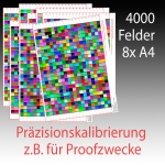 Druckerkalibrierung mit 4000 Messfeldern